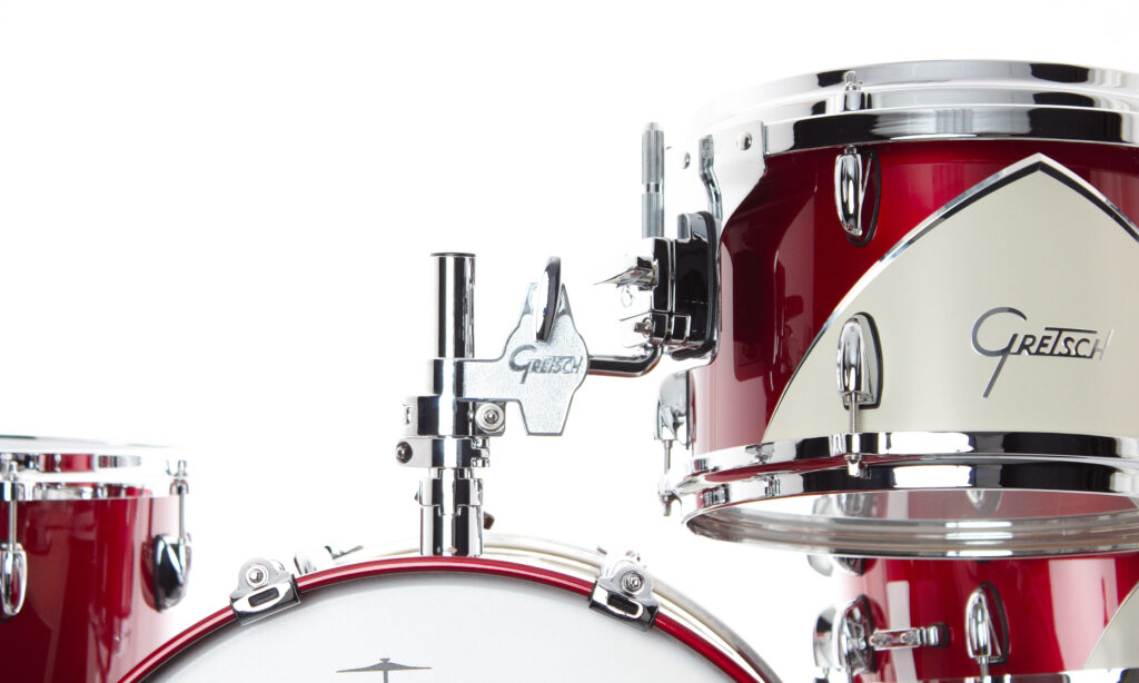 Die kleine Bassdrum kann mit den anderen Trommeln nicht in allen Situationen mithalten, aber sonst ist es ein hervorragendes Kit: Gretsch Renown '57