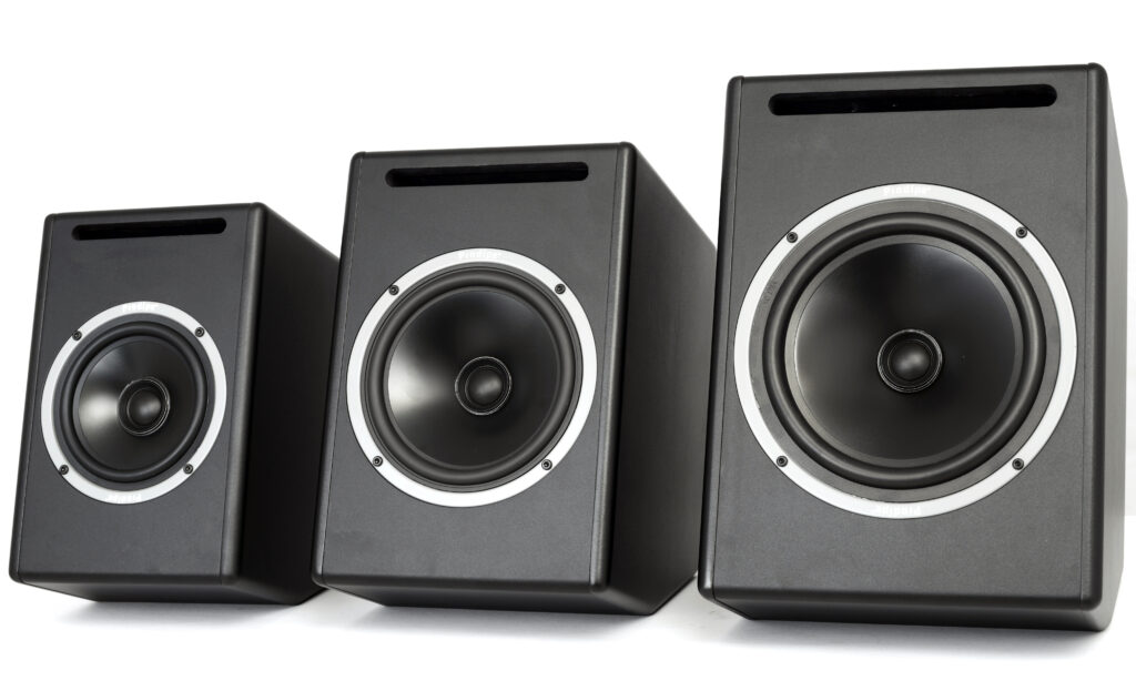 Drei Aktive Koaxial Studio Monitore für das Nahfeld: Prodipe TDC 5, 6 und 8 (v.l.n.r.) im Test!