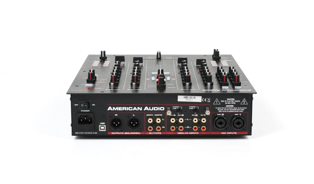 American Audio 14MXR Rückseite