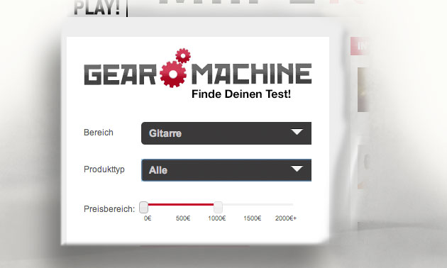 Die Gearmachine ab sofort auch auf allen Bereichsseiten!