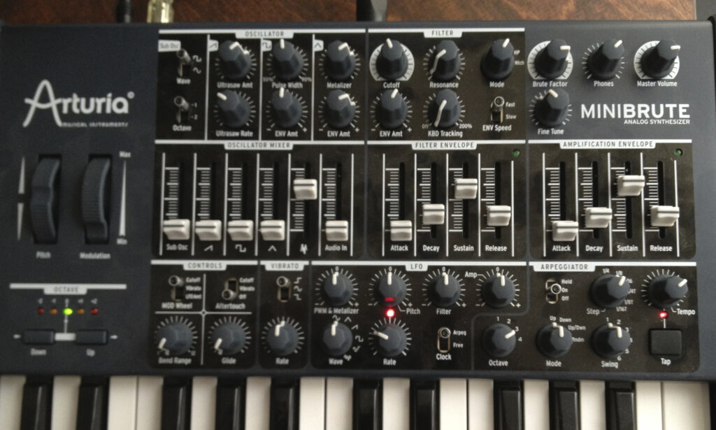 Der Effektsound vom Minibrute