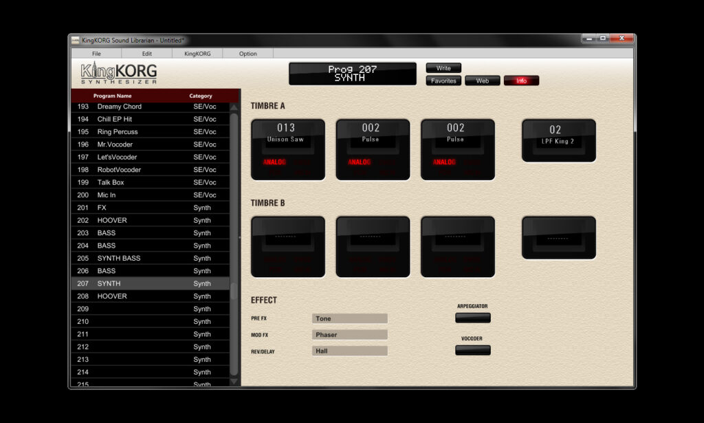 Synth-Sound mit 3 Oszillatoren