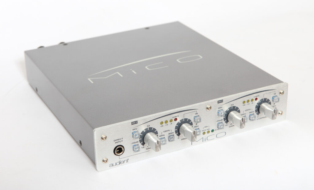Mico bietet alle Funktionen, die zum Recording benötigt werden in guter Qualität.