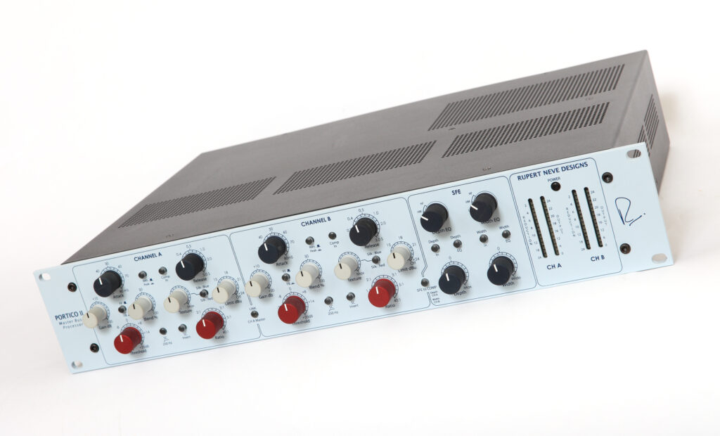 Rupert Neve Designs Master Buss Processor: Edler VCA-Kompressor mit zusätzlicher Stereo-Verbreiterung