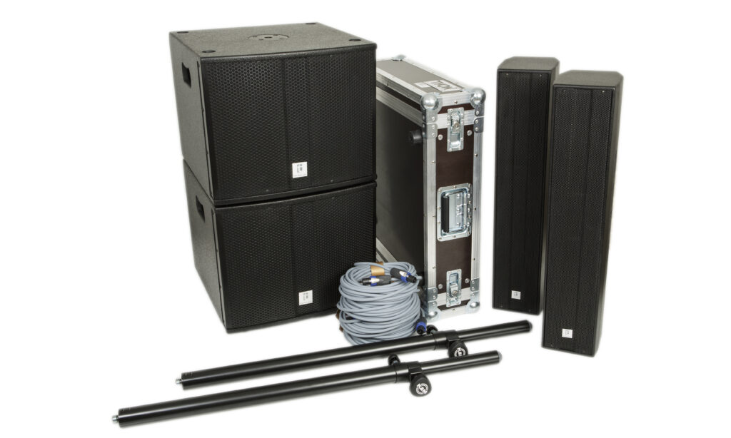 the box pro Achat 404/112 Amp Bundle: Hier das Komplettpaket mit t.racks Achat DSP 24 Controller und t.amp TSA4-700.