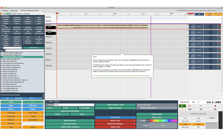 tracktion5_oberflache