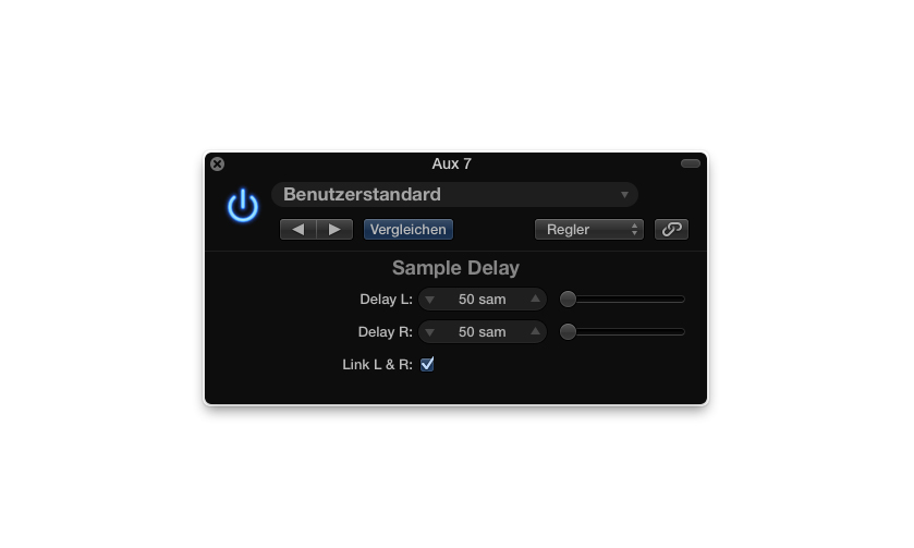 Mit einem automatisierten Sample Delay wird der Phaser-Effekt erzeugt