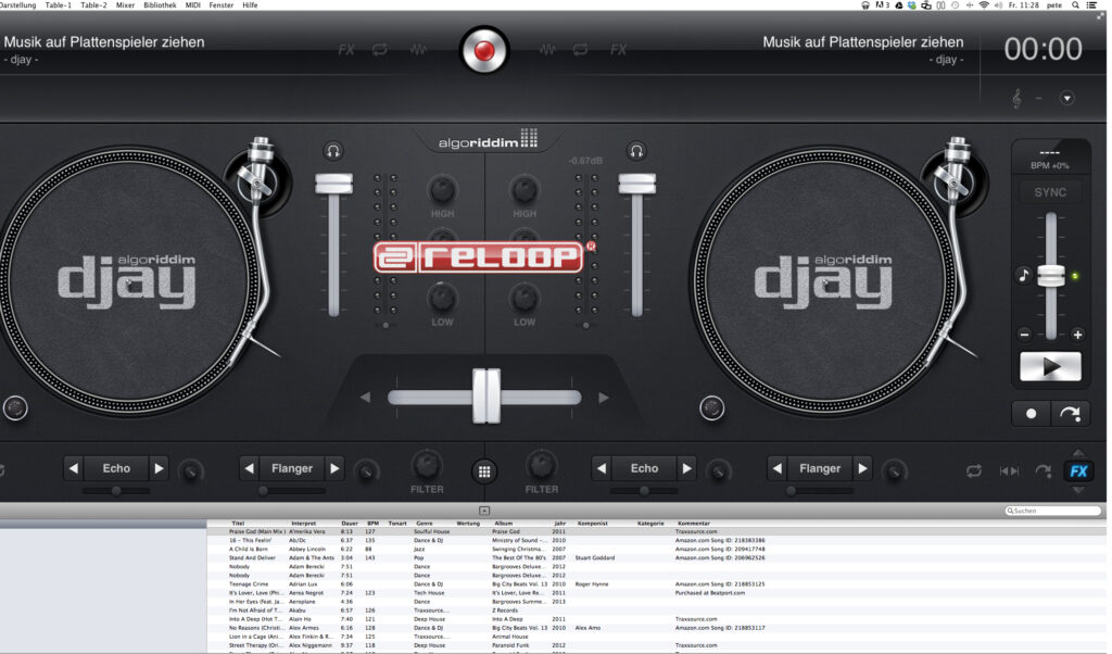 Plug&Play Inbetriebnahme von Beatpad und Djay for Mac