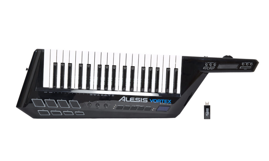 Alesis Vortex Wireless: Kabelloses Controllerkeyboard zum Umhängen