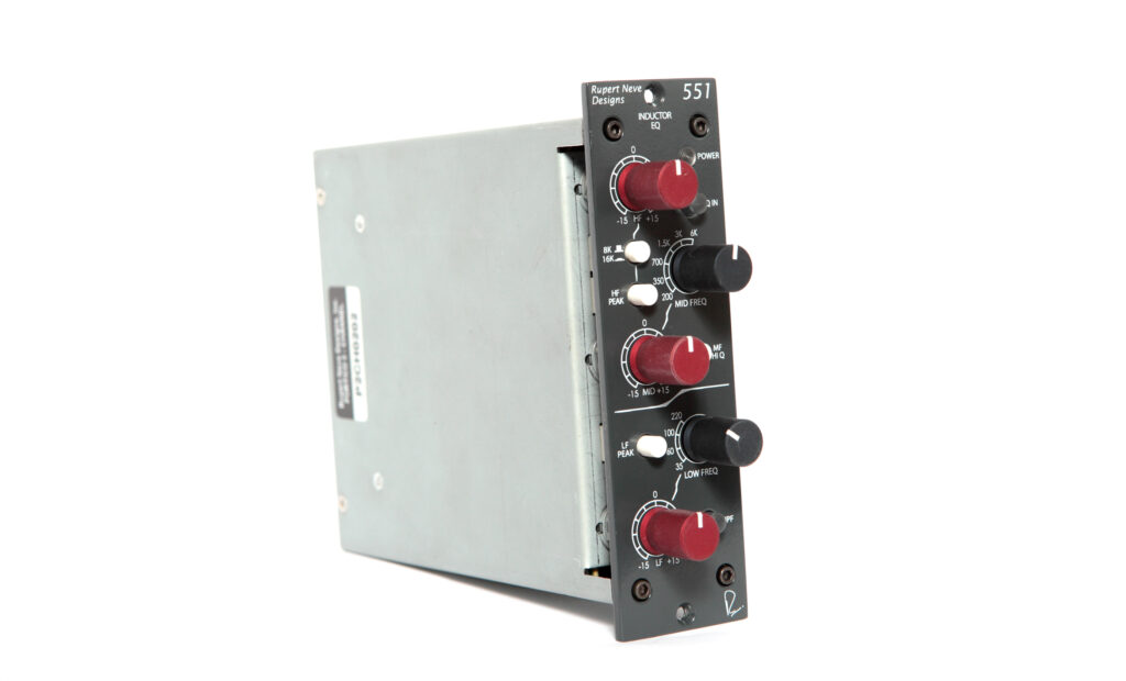 Rupert Neve Designs 551 Inductor EQ: 500-Entzerrer mit klassischen Qualitäten.