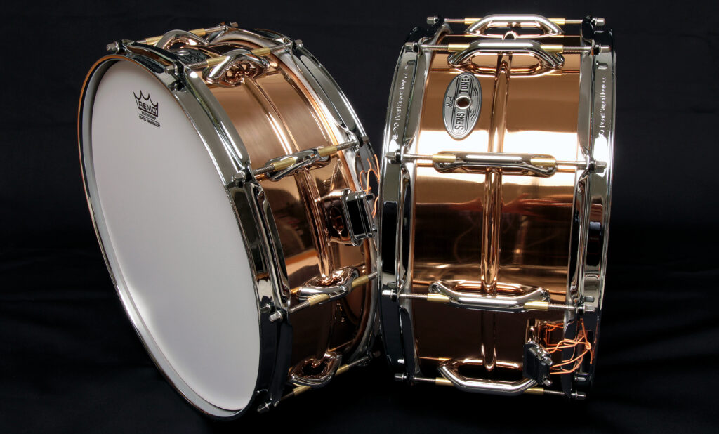 Pearl 14x6.5 Premium Beaded Phosphor Bronze SensiTone Snare Drum 