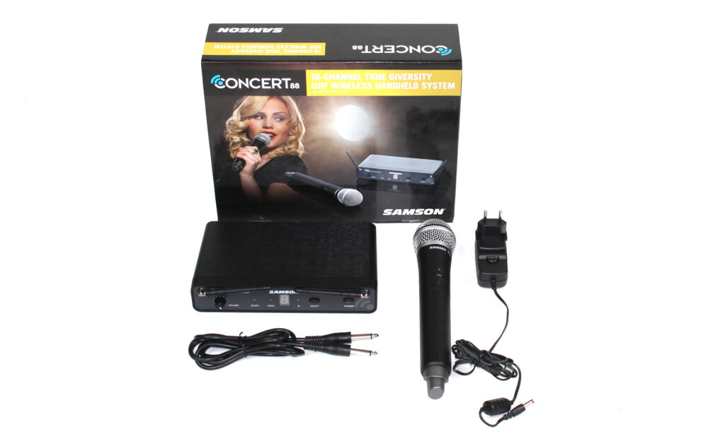 Samson Concert 88 Mic G, Wireless-System mit dynamischem Handsender.