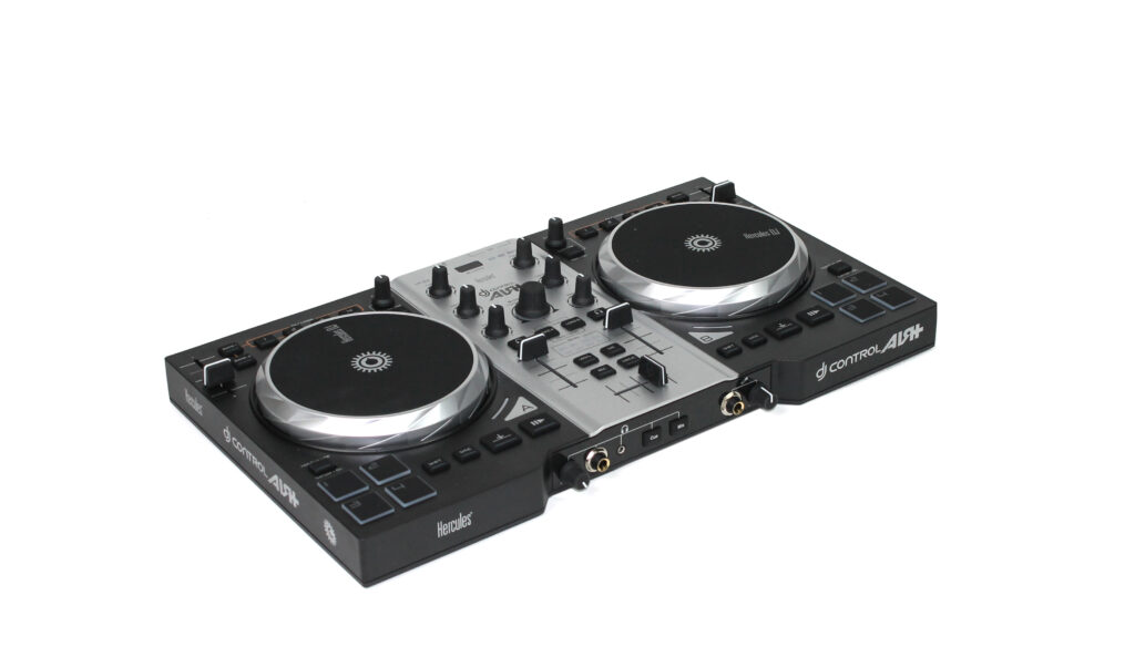 Hercules DJ Control Air+, DJ-Controller mit integriertem Audiointerfac