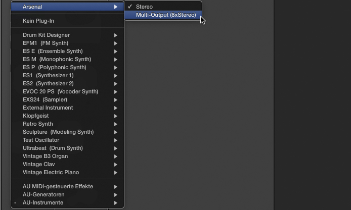 Die Multi-Outputs von Arsenal bieten nur 8 x Stereo.