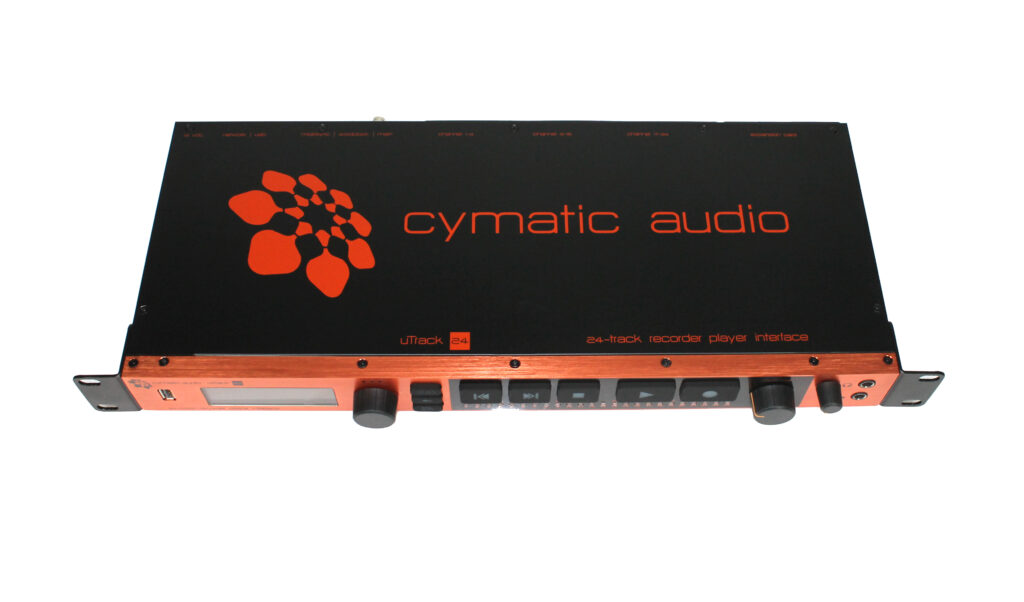 Cymatic Audio uTrack 24, 24-Track-Recorder und -Player mit 24 I/O USB2-Interface