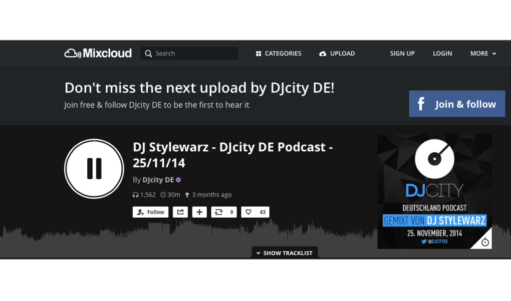 DJ Stylewarz Mix auf DJCity