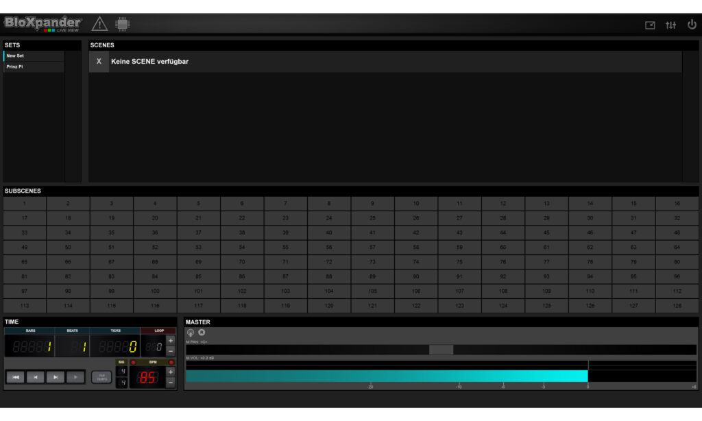 Die Live View in BloXpander