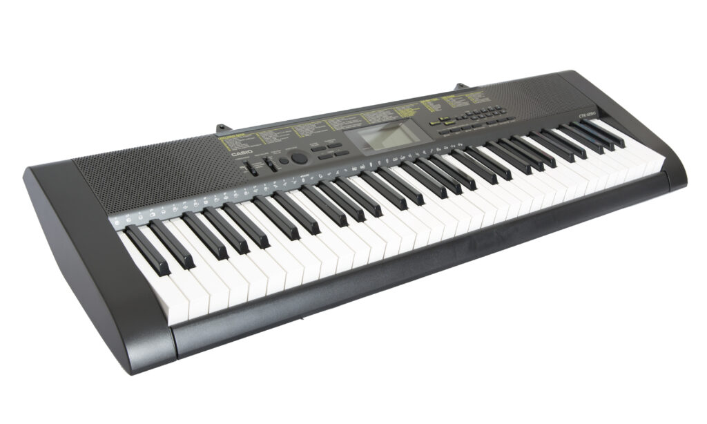 Das Casio CTK-1250 Keyboard fällt durch seinen sehr günstigen Preis auf.