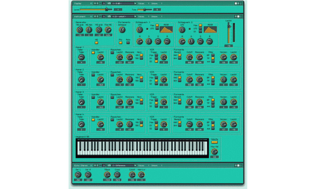 Das Trautonium als Reaktor-Instrument