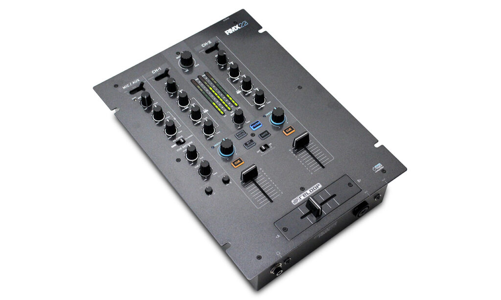 Reloop RMX22i, 2+1-Kanal DJ-Mischer mit integrierten Effekten