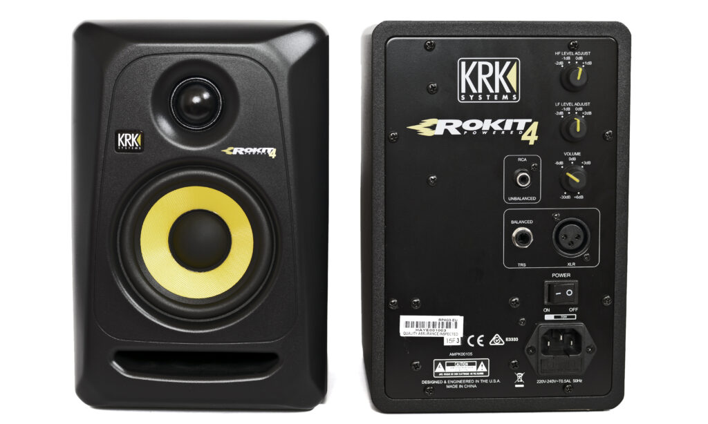 Die KRK RP4 Rokit G3 - der kleinste Speaker der Serie.