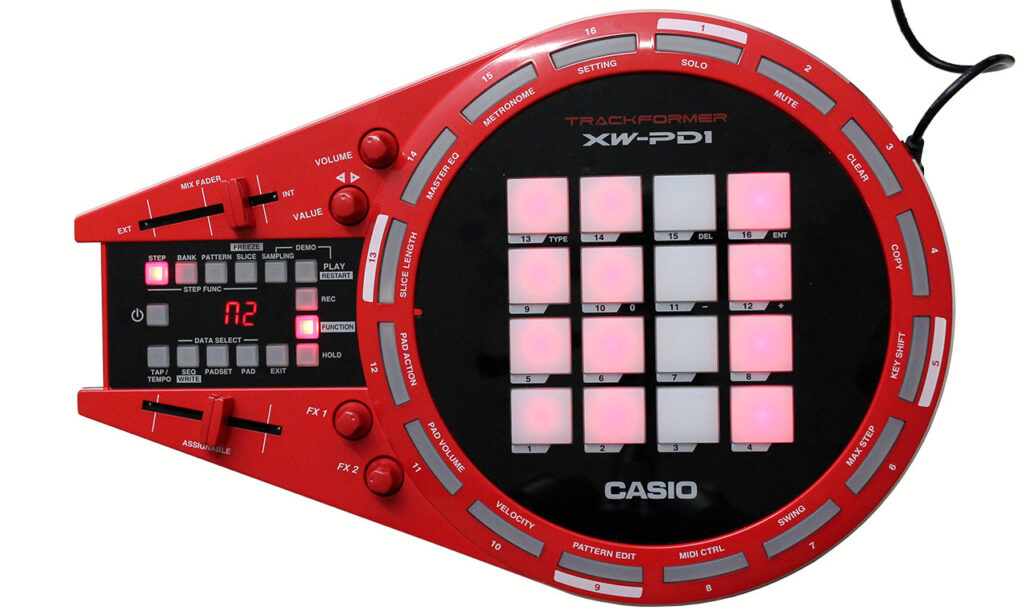 Casio XW-PD1 Trackformer Test