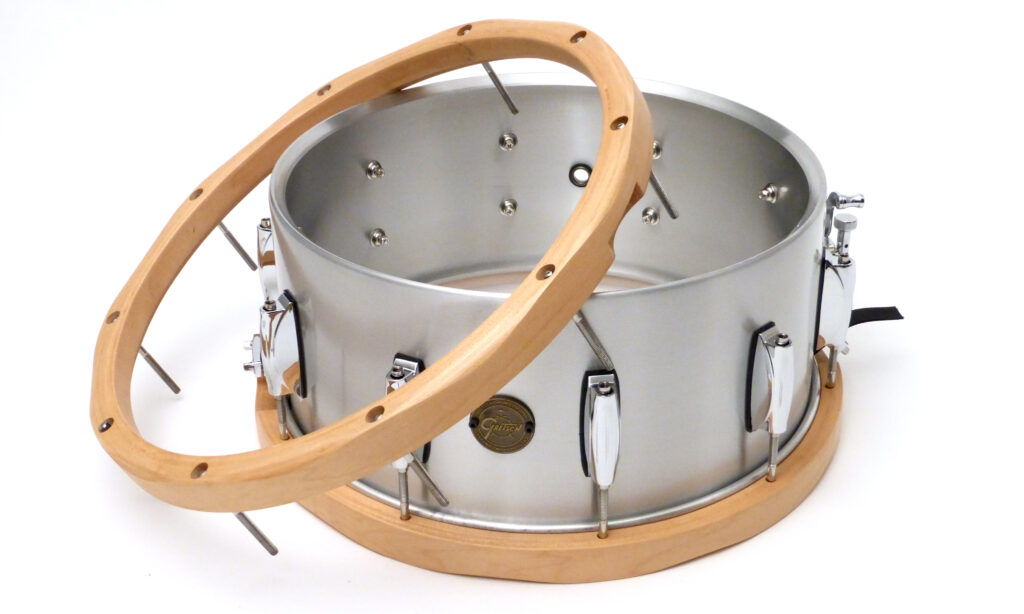 Alu Snare mit reichlich Punch - die Gold Series Snare von Gretsch