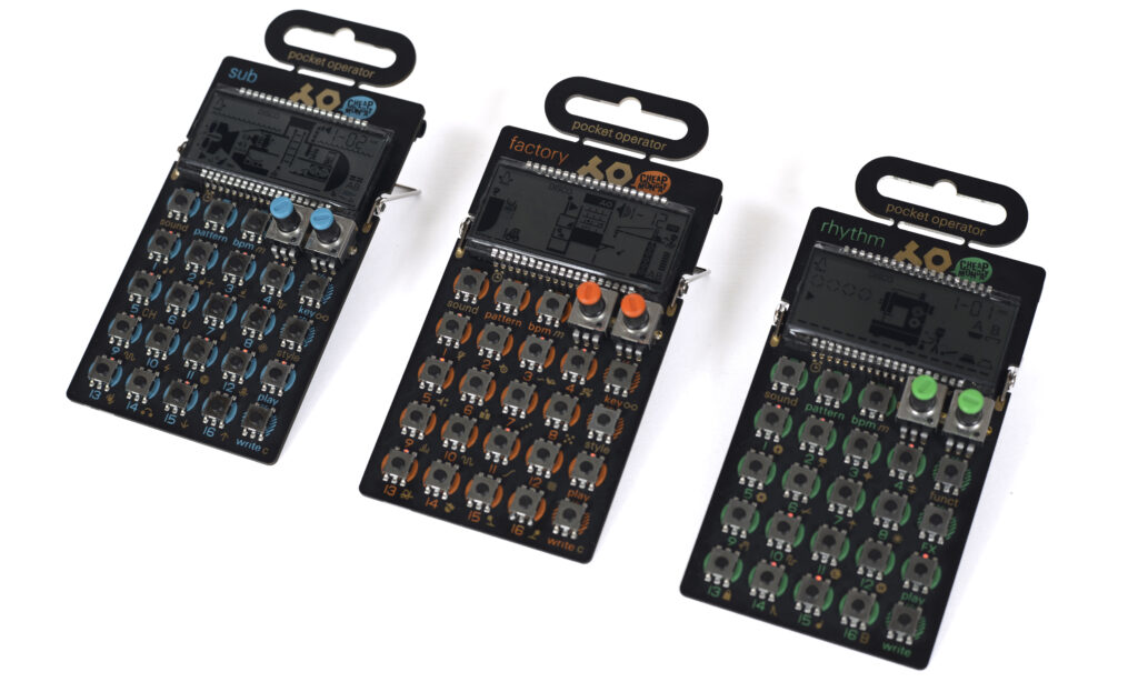 Musiktaschenrechner: Teenage Engineering Pocket Operators