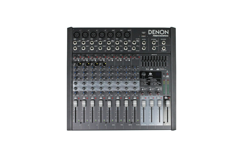 Kompaktes Live-Pult: Denon Professional DN-412X