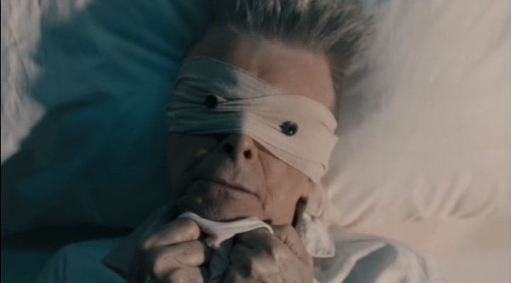 David Bowie, Bild aus dem Video "Lazarus"