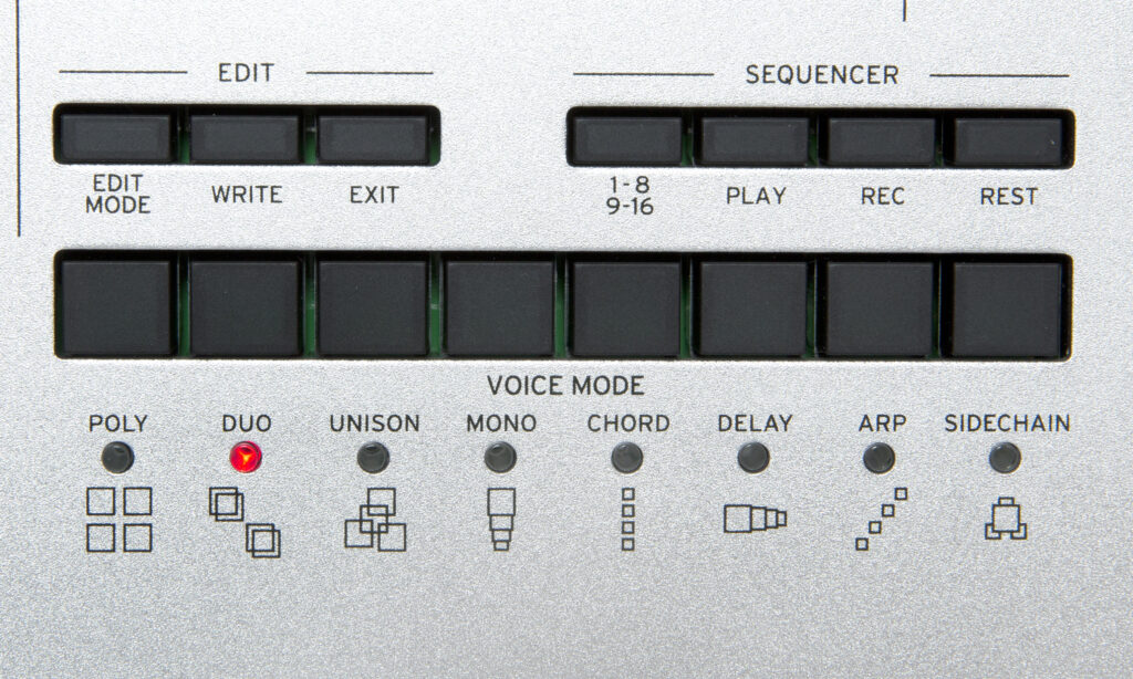 Die verschiedenen Voice Modes des Minilogue bieten vielseitige Möglichkeiten.