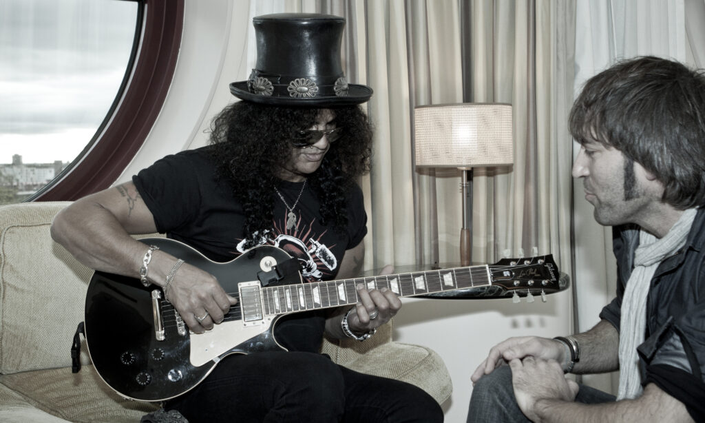 Slash im Interview mit Thomas Dill