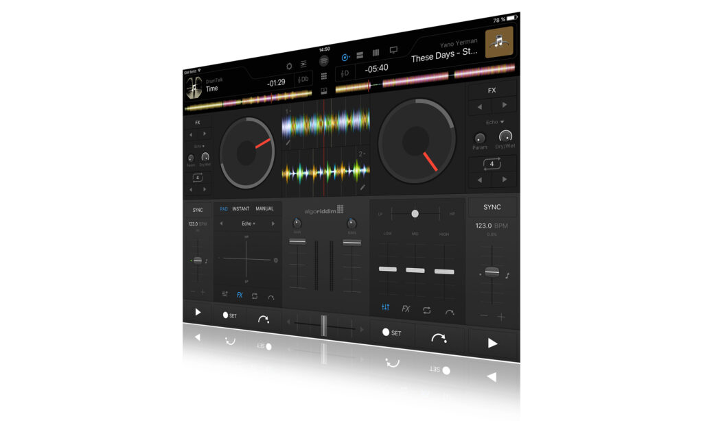 Algoriddim Djay Pro für iPad