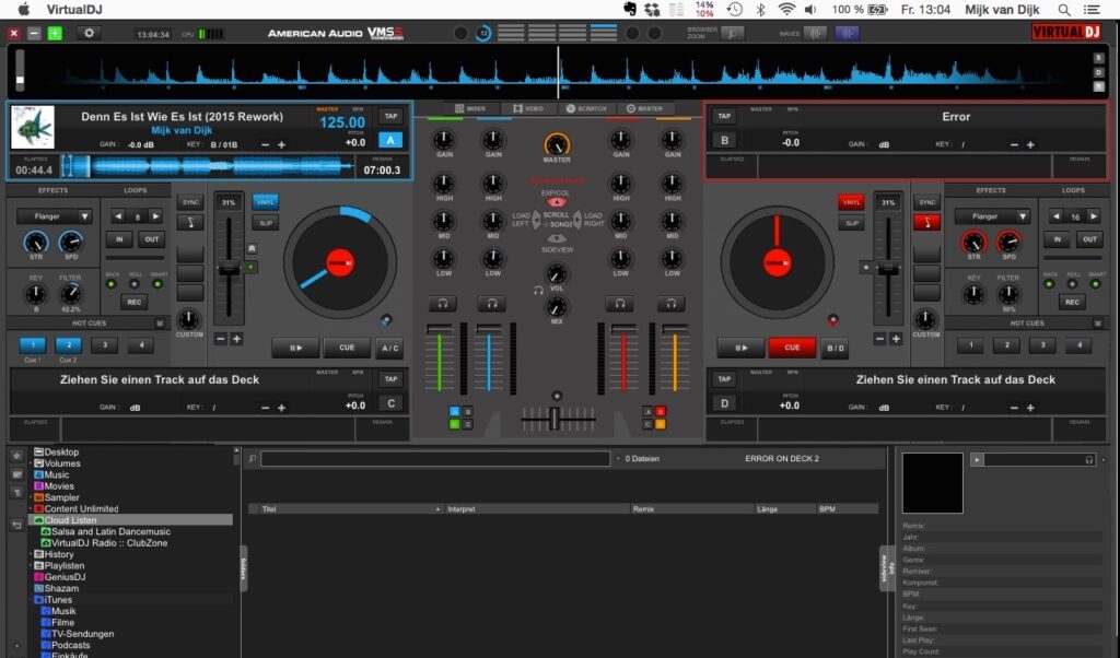 American Audio spendiert Virtual DJ eine passende VMS5-Skin