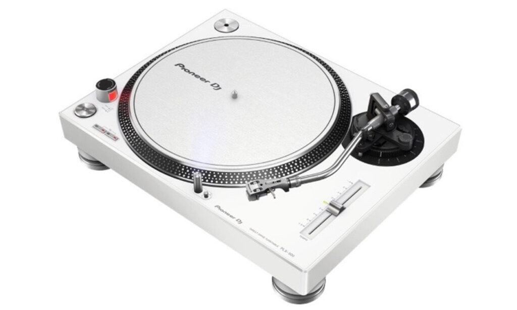 Auch in weiß erhältlich - der Pioneer DJ PLX-500.