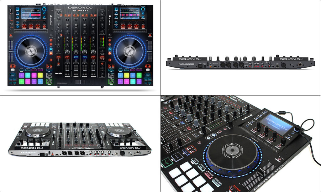 Standalone Mediaplayer, Serato DJ Controller und 4-Kanal Mixer: Der MCX8000 ist vielseitig einsetzbar.