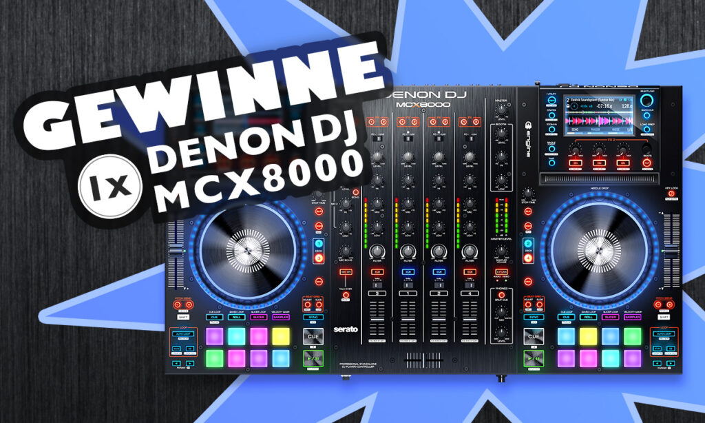Sichere dir mit etwas Glück einen MCX8000 von Denon DJ