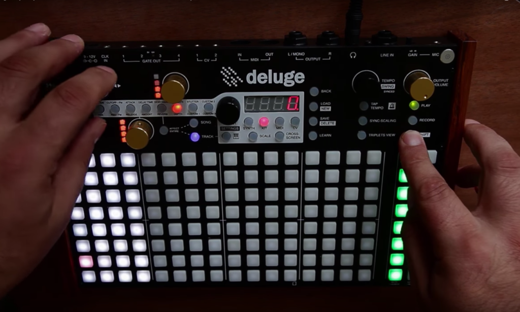 Kreatives Sampling mit dem Synthstrom Audible Deluge (Bild: YouTube / Synthstrom Audible)