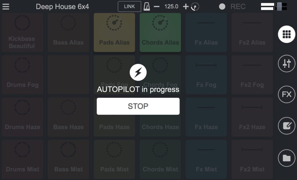 Remixlive im Autopilot