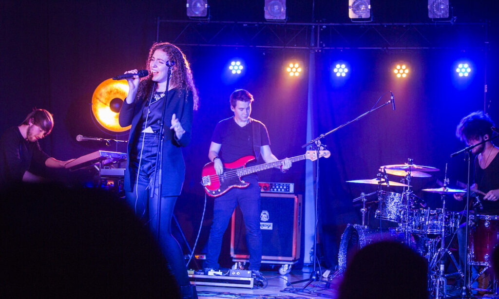 Bandauftritt beim mensch.musik.festival 2016 (Foto by Hanna Neander)