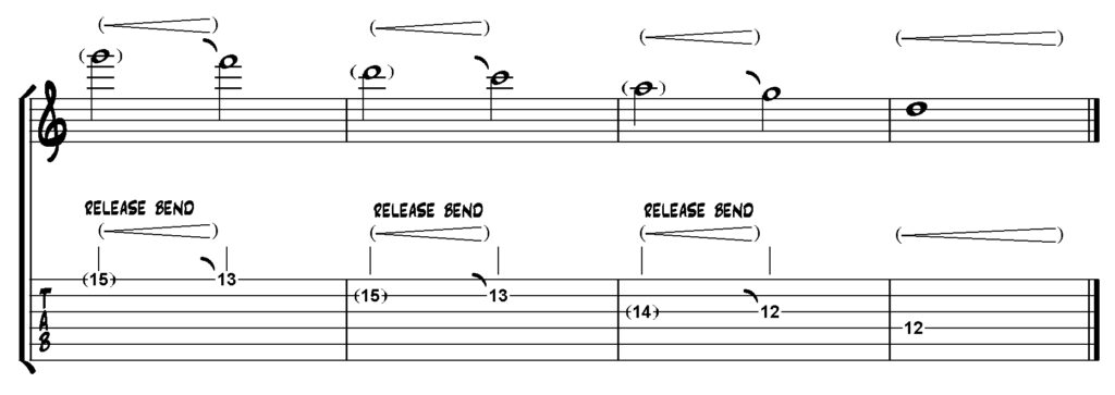 Übung 5: Volume-Releasebend