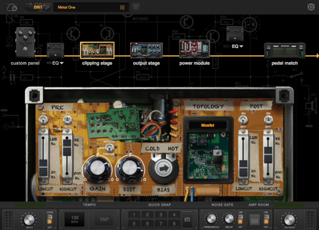 BIAS Pedal Software: Clipping Stage