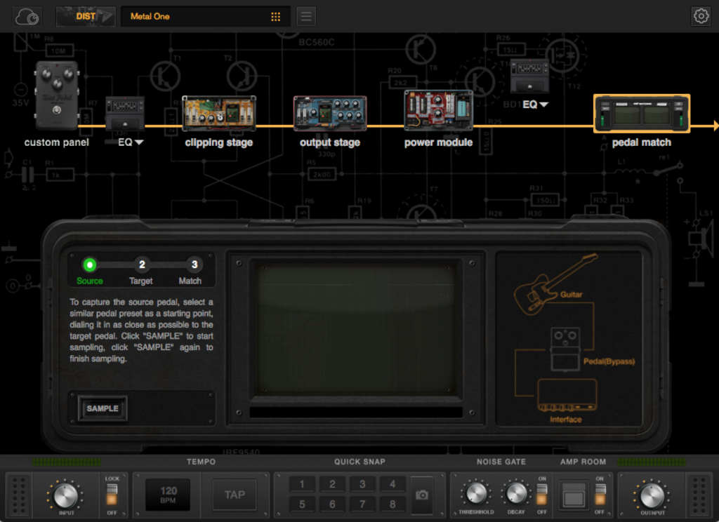 BIAS Pedal Software: Pedal-Match