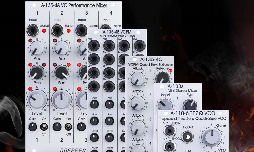 Doepfer schlägt bei der Superbooth 17 mit mehreren neuen Modulen auf (Bild: Doepfer)