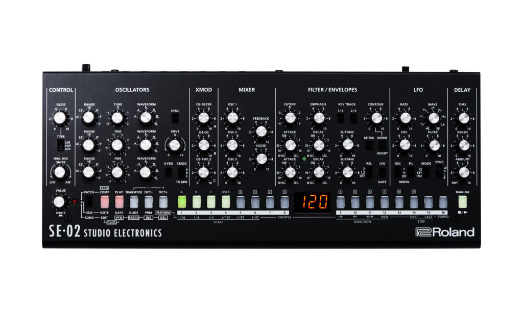 Der Roland SE-02 ist in Kooperation mit Studio Electronics entstanden (Bild: zur Verfügung gestellt von Roland)