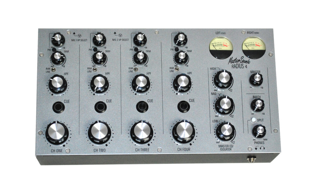 Master Sounds Radius 4, Rotary DJ-Mixer