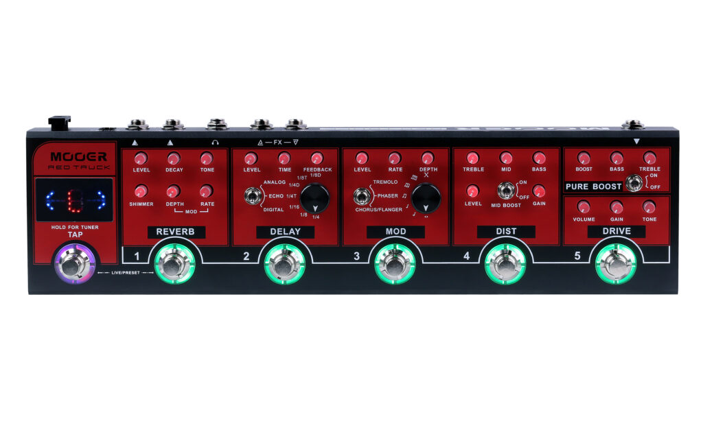 Mooer Red Truck - Multieffekt-Pedal