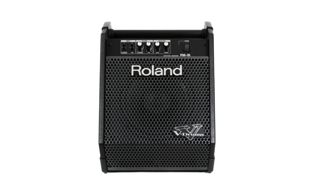 Der Roland PM-10 in Frontalansicht.