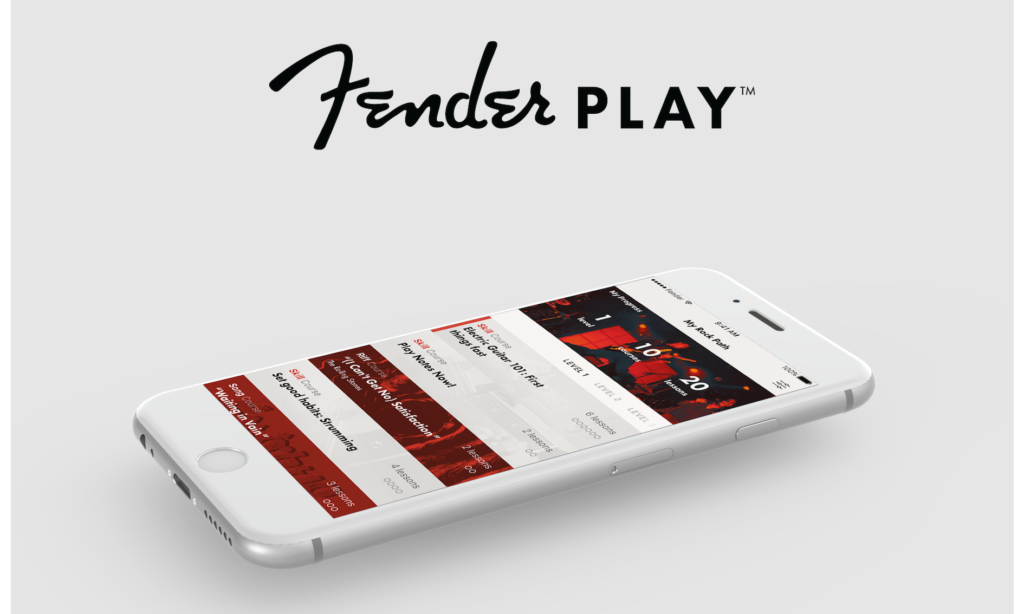 Fender Play App für iPhone