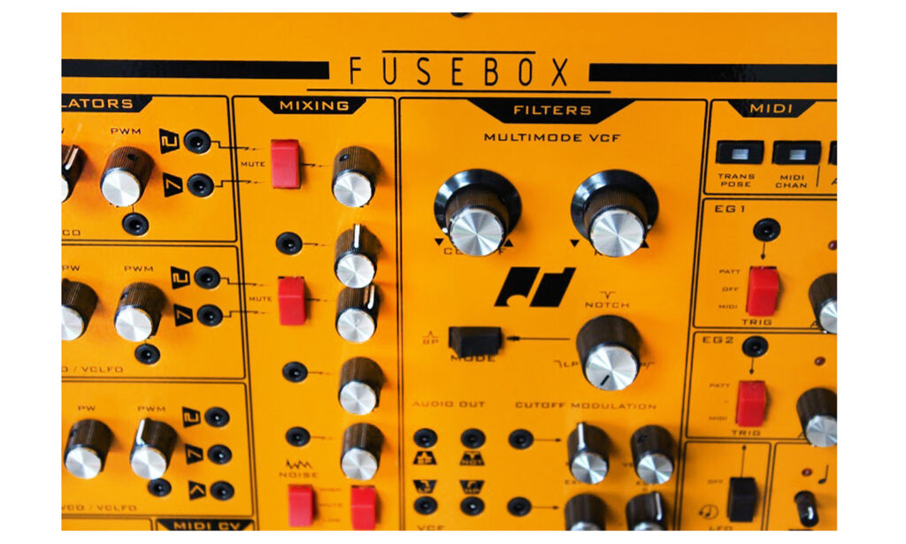 Die Mixersektion bietet eine reiche Funktionsvielfalt (Foto: Analogue Solutions)